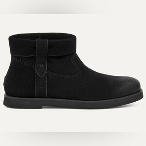 Ugg Josefene Cuff Black Bootie Suede Boots 9 NWOB